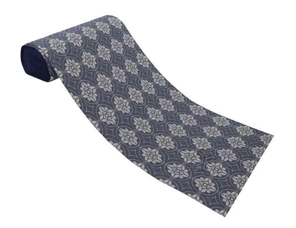 RomanticPuligny-dunkelblau-Meterware