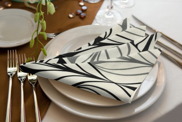 Wave-9-Servietten-Milieu